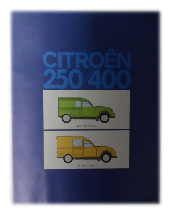Citroen 250 / 400 Brochure