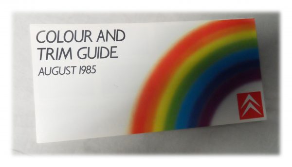 Citroen Colour and Trim Guide