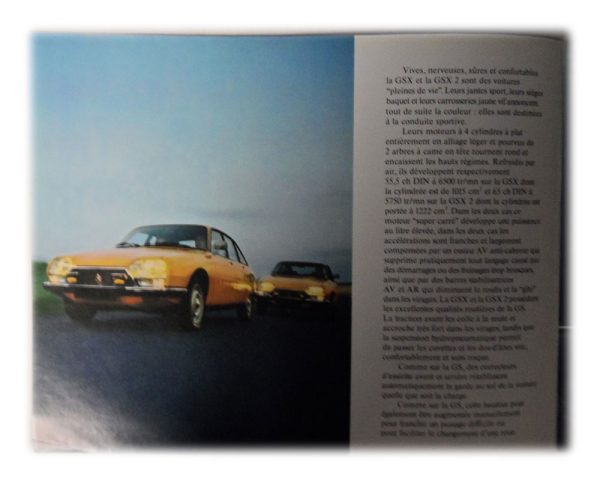 GSX / GSX 2 Booklet