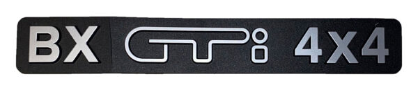 BX GTI 4X4 Badge Part No : 96054554