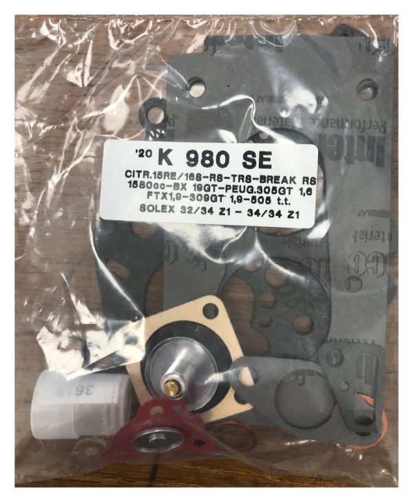 BX Carburettor gasket kit - Solex 32/34/Z1
