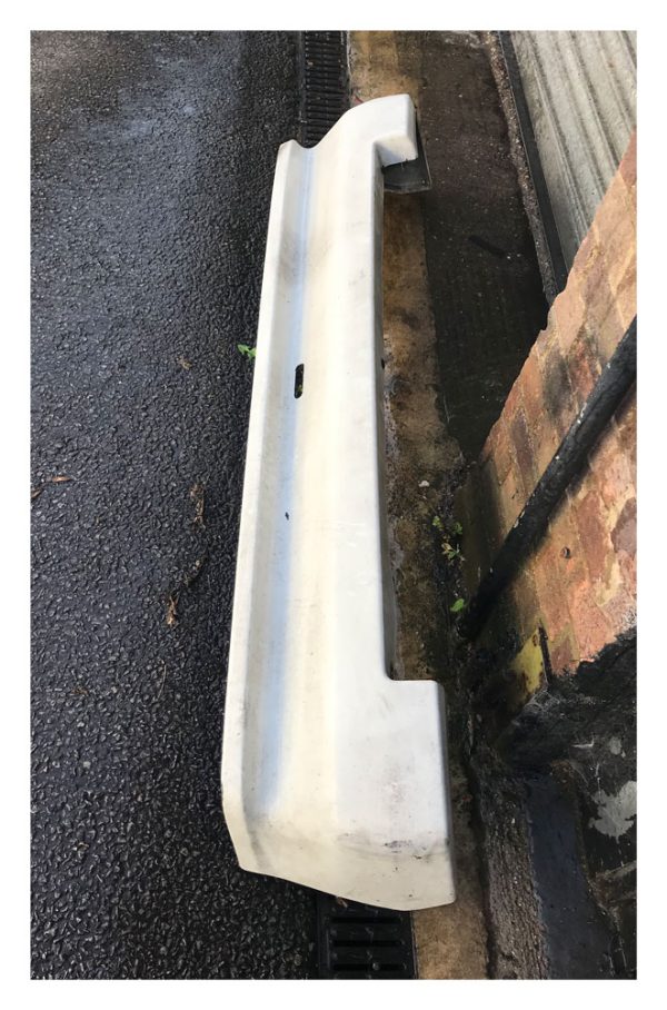 AX Rear Bumper - Series 1 - in White