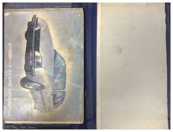 cx-owners-manual. CX 2.4 Litre CarburettorOwners Manual