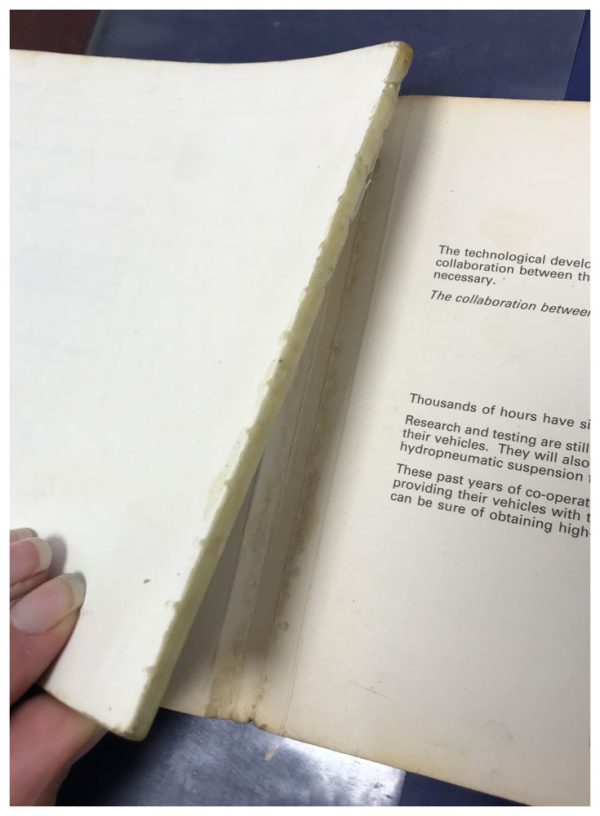 cx-owners-manuel.. CX 2.4 Litre CarburettorOwners Manual