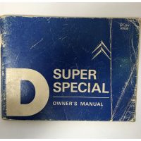 d-owners-manuel D Super Special Owners Manual