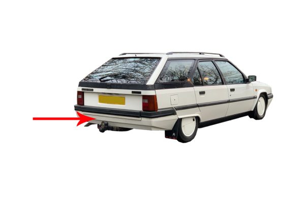 bx-estate-rear-bumper Citroen Bx Estate Rear Bumper-Part No: 95661832