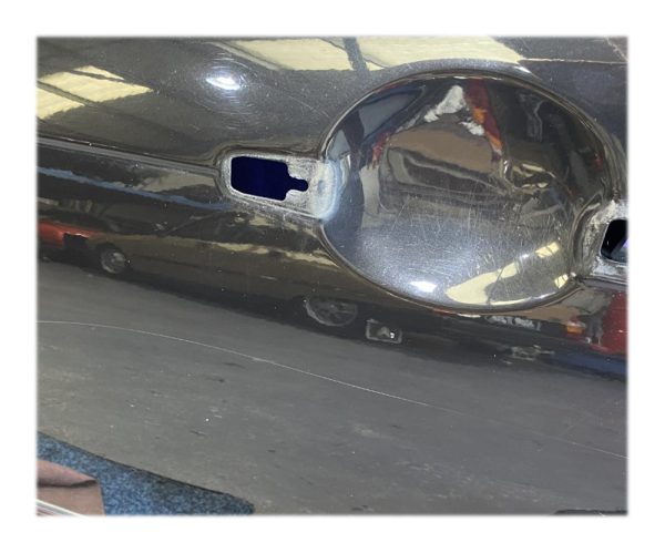 C6 Left Hand Rear Door  (sold as a bare door)-secondhand