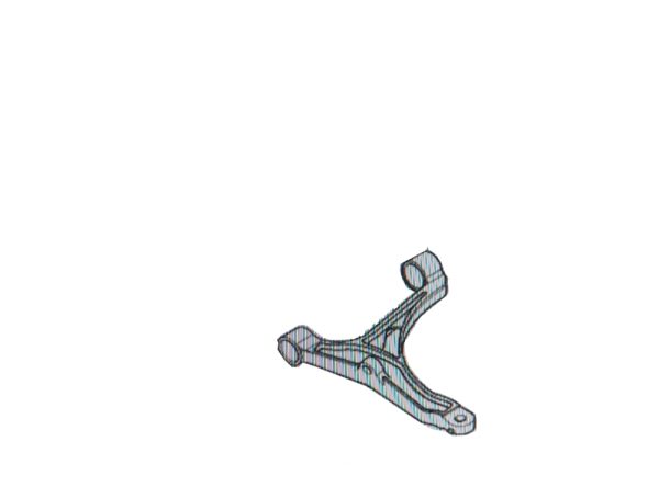 Citroen BX Wishbone Nut Rear Most - 081207