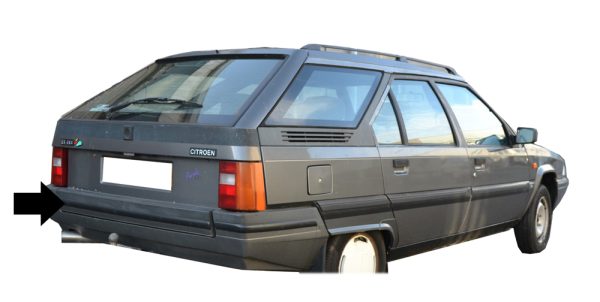 BX Estate Rear Bumper Trim - 95619724