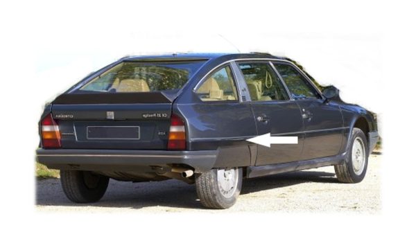 CX Right Rear Wing Trim Moulding - 95606102