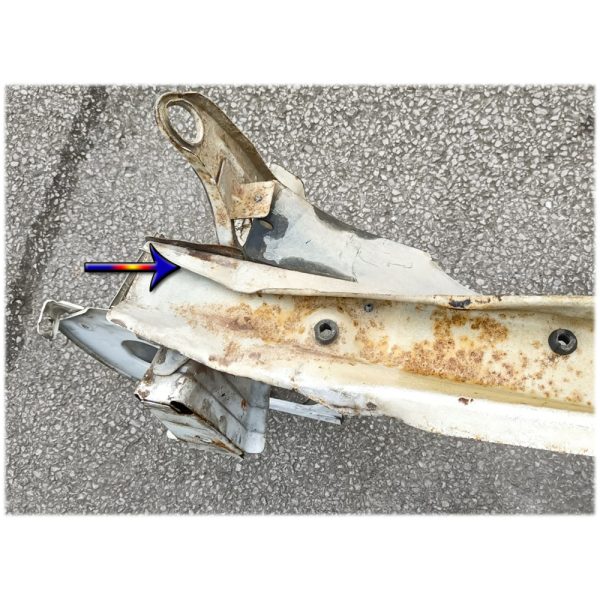 C15 Front Headlamp Panel & lower cross member- secondhand