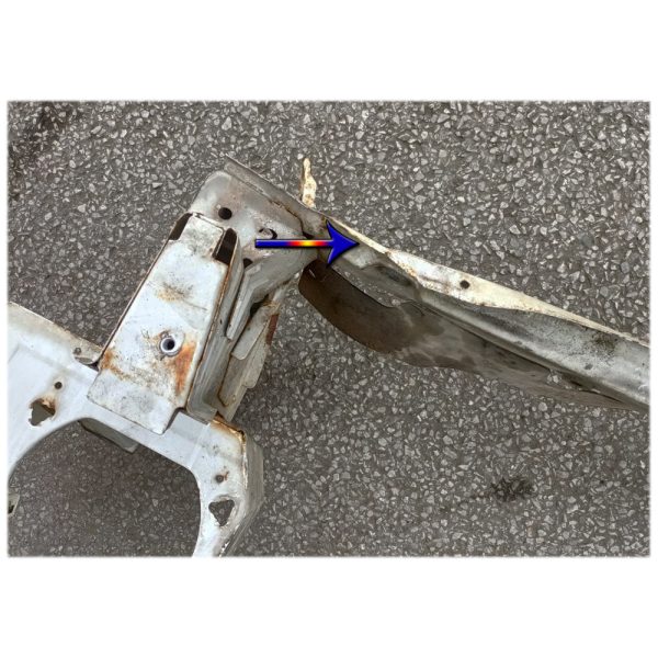 C15 Front Headlamp Panel & lower cross member- secondhand