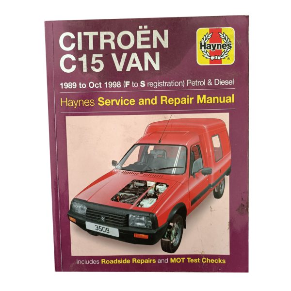 Citroen C15 Van Haynes Service and Repair Manual