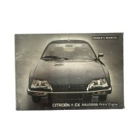 Citroen CX Saloons Petrol Engine Owners Manual